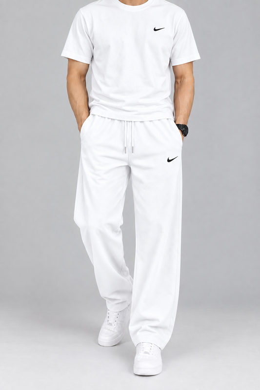 Nike Essential Performance Tracksuit Set – White - main photo